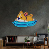 Cute Cat Chilling LED Neon Sign Light Pop Art