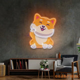 Cute Shiba LED Neon Sign Light Pop Art