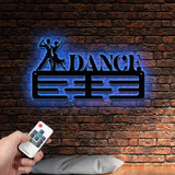 Dance Medal Hanger with Custom Monogram Name Metal Sign Personalized Dance Medal Holder Monogram Dance Medal Display