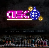 Disco Neon Sign Disco Neon Light Disco Sign Music Neon Sign Neon Sign Wall Decor Bar Decoration Neon Lights Business