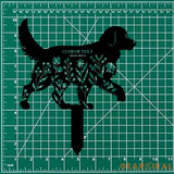 Dog Grave Marker Custom Year Memorial Stake Every Dog Breed Metal Stake Personalized Dog Garden Sign Pet Loss Gift