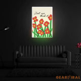 Don’t over think it Neon Sign x Acrylic Artwork