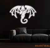 Dragon LED Neon Sign Color Changing Wall Art for Home Gaming Room or Office Perfect Neon Light for Fantasy Lovers and