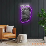 ’Dreamer’ Neon x Acrylic Artwork
