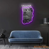 ’Dreamer’ Neon x Acrylic Artwork
