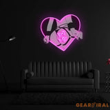 ’Eat Me’ Neon x Acrylic Artwork