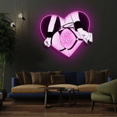 ’Eat Me’ Neon x Acrylic Artwork