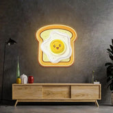 Eggs on Toast Led Neon Acrylic Artwork
