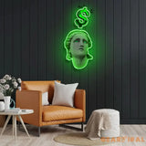 ’Eyes on The Prize’ Neon x Acrylic Artwork