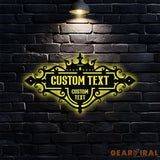 Family Address Custom Metal Sign Personalized Family Name Metal Sign Outdoor Door Decor Address Wall Art Perfect Gift