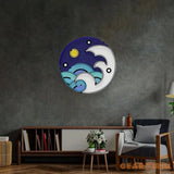 Fantastic Night Sky LED Neon Sign Light Pop Art