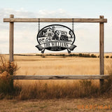 Farm House Sign Barn Sign Custom Farm Sign Farm Name Sign Personalized Metal Farm Sign Farm Signs Metal Custom Farm