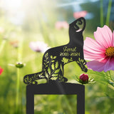 Ferret Memorial Stake Custom - Ferret Name Sign - Ferret Lover Gift - In Memory of Ferret | GearViral