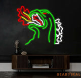 Fire-breathing Monster Neon Signs Dinosaur Neon Light Neon Sign for Wall Decor Gaming Room Neon Sign Boys Room Decor,