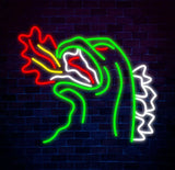 Fire-breathing Monster Neon Signs Dinosaur Neon Light Neon Sign for Wall Decor Gaming Room Neon Sign Boys Room Decor,