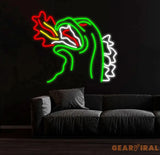 Fire-breathing Monster Neon Signs Dinosaur Neon Light Neon Sign for Wall Decor Gaming Room Neon Sign Boys Room Decor,