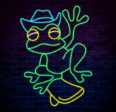 Frog Neon Sign Skateboard Neon Sign For Wall Decor Kids Room Art Decor Bedroom Neon Sign Man Cave Bar Sign Gift For Him