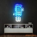 Gameboy Led Neon Acrylic Artwork