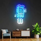 Gameboy Led Neon Acrylic Artwork