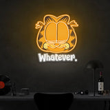 GF Whatever Neon Sign x Acrylic Artwork