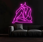 Girl Neon Sign Girl Body Neon Sign Woman Neon Sign Lady Neon Sign Woman Body Neon Sign Woman Body Wall Art Neon Sign