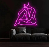 Girl Neon Sign Girl Body Neon Sign Woman Neon Sign Lady Neon Sign Woman Body Neon Sign Woman Body Wall Art Neon Sign