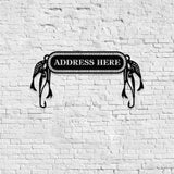 Gone Fishing Metal LED Sign Personalized Family Name Metal Sign Outdoor Door Decor Address Wall Art Perfect Gift for