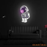 Gum in space Neon Sign x Acrylic Artwork