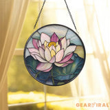 Handmade Shamrock Glass Suncatcher Irish Celtic Window Decor Green Stained Glass Ornament Lucky Charm Gift for Irish