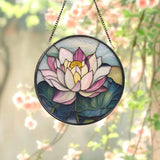 Handmade Shamrock Glass Suncatcher Irish Celtic Window Decor Green Stained Glass Ornament Lucky Charm Gift for Irish