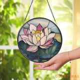 Handmade Shamrock Glass Suncatcher Irish Celtic Window Decor Green Stained Glass Ornament Lucky Charm Gift for Irish