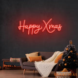 Happy Xmas Neon Sign