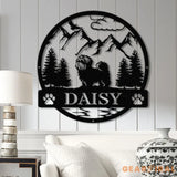 Havanese Metal Sign Custom Dog Name Sign Dog Memorial Gift Havanese Wall Decor Dog Lovers Wall Art Pet Lover Gift Dog