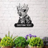 Healing Tree metal wall art Tree symbol wall decor Tree Metal LED sign Family Name Sign Tree Wall art Living Room Sign