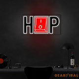 HIPHOP Neon Sign x Acrylic Artwork