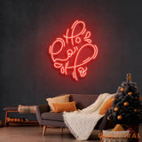Hohoho Christmas Neon Sign