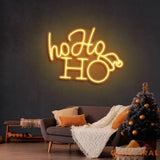 HoHoHo Xmas Neon Sign