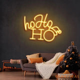 HoHoHo Xmas Neon Sign