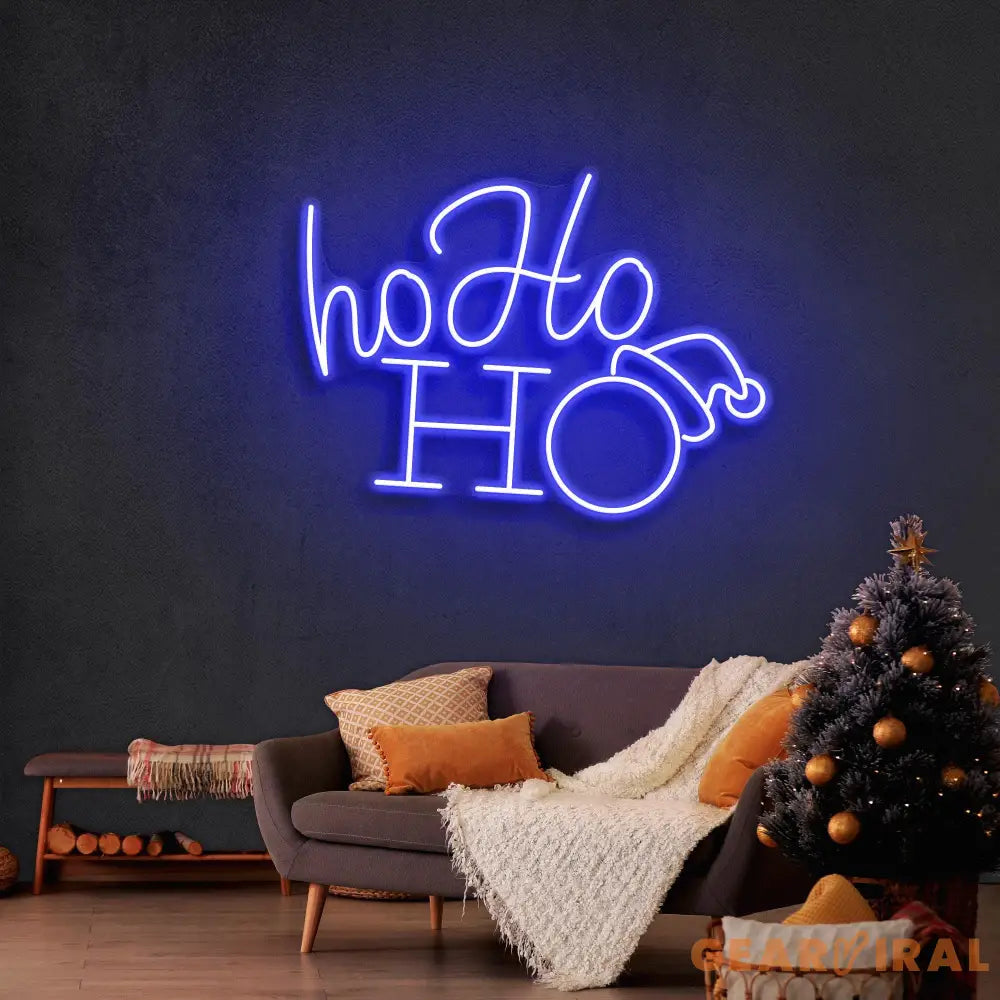 HoHoHo Xmas Neon Sign