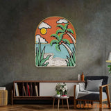 Hot Beach LED Neon Sign Light Pop Art