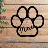 Pet Name Metal Sign, Custom Dog Wall Sign, Dog House Name Plaque, Pet Décor, Personalized Dog Name Sign, Kennel Nameplate