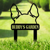 Custom Dog Garden Memorial Stake, Personalized Pet Grave Marker, Photo Tribute Plaque for Bereaved Dog Owners, Dog Remembrance Decor
