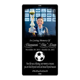 Custom Photo Grave Marker, Temporary Grave Marker With Photo, Outdoor Memorial Plaque, Sympathy Plaque, Remembrance Plaque, Custom Image