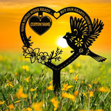 Personalized Cardinal Memorial Plaque Stake, Memorial Gifts for Loss of Mother, Memorial Sign, In Loving Memory Gift, Gift Loss Of Family