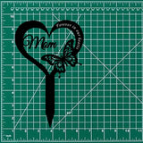 Personalized Butterfly Memorial Plaque Stake, Memorial Gifts for Loss of Mother, Memorial Sign, In Loving Memory Gift, Gift Loss Of Mother