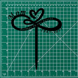 Personalized Infinite Love Memorial Plaque Stake, Memorial Gifts for Loss of Mother, Memorial Sign, In Loving Memory Gift, Loss Of Family