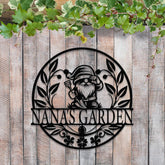 Personalized Garden Gnome Metal Sign Custom Gnome Gifts, Gnome Metal Art, Yard Decor, Outdoor Lawn Decor, Garden Decor, Front Porch Decor