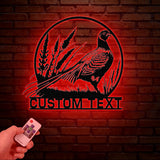 Custom Airplane Hangar Metal Sign with Led Lights- Personalized Pilot Name Wall Art - Aviation Lover Gift - Man Cave Airplane Decor