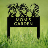 Personalized Garden Gnome Yard Stake, Custom Gnome Gifts, Gnome Metal Art, Yard Decor, Outdoor Lawn Decor, Garden Decor, Front Porch Decor