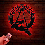 Custom Metal Cow Calf Farm Sign, Personalized Farmhouse Sign, Metal Farm Name Sign, Ranch Sign, Cow and Calf Sign, Barn Gate Plaque